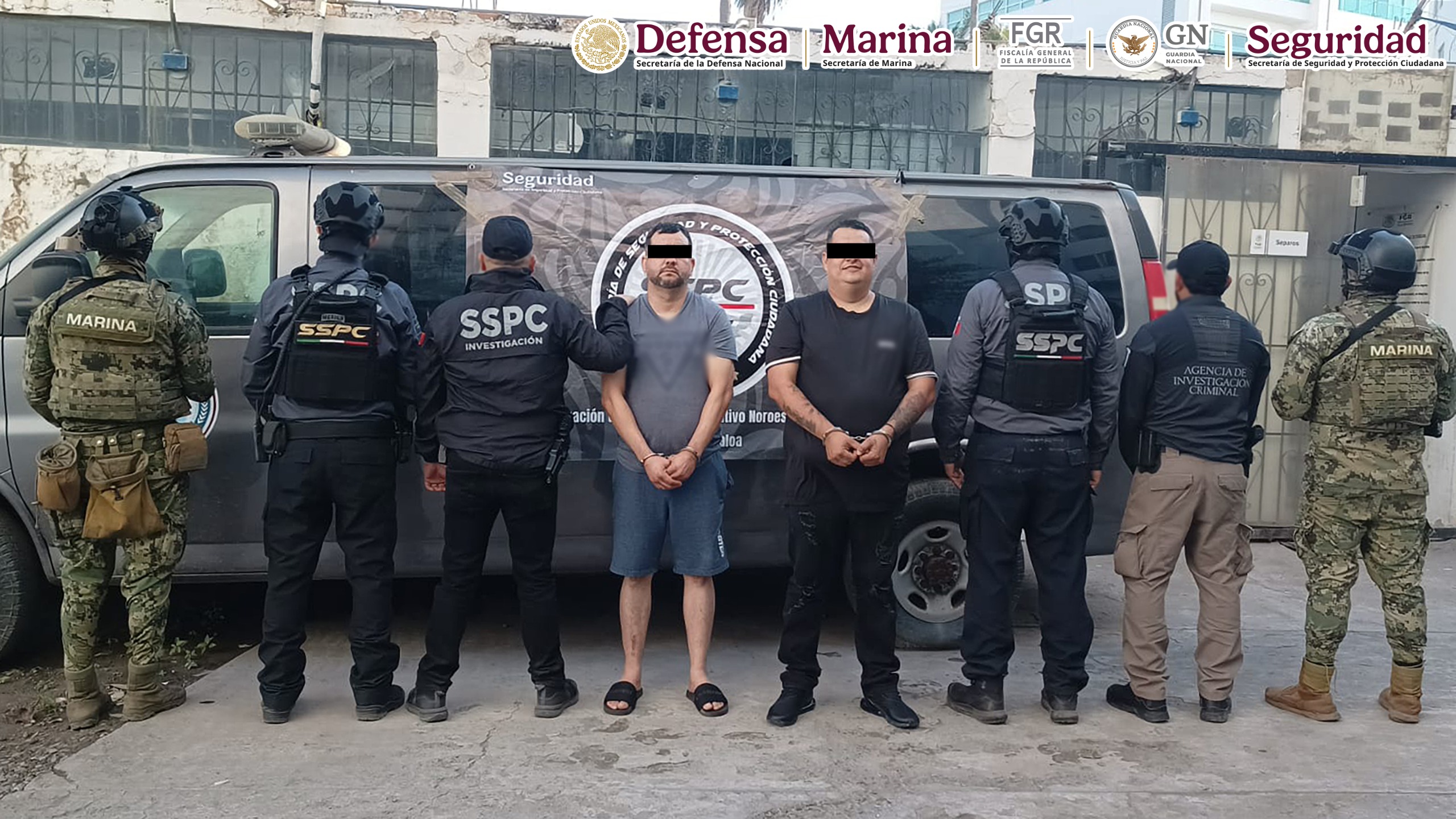 En Sinaloa y Jalisco, detienen a cuatro integrantes de 'Los Chapitos'